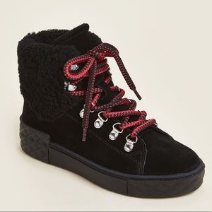 Marc Fisher Black David Water Resistant Sneaker